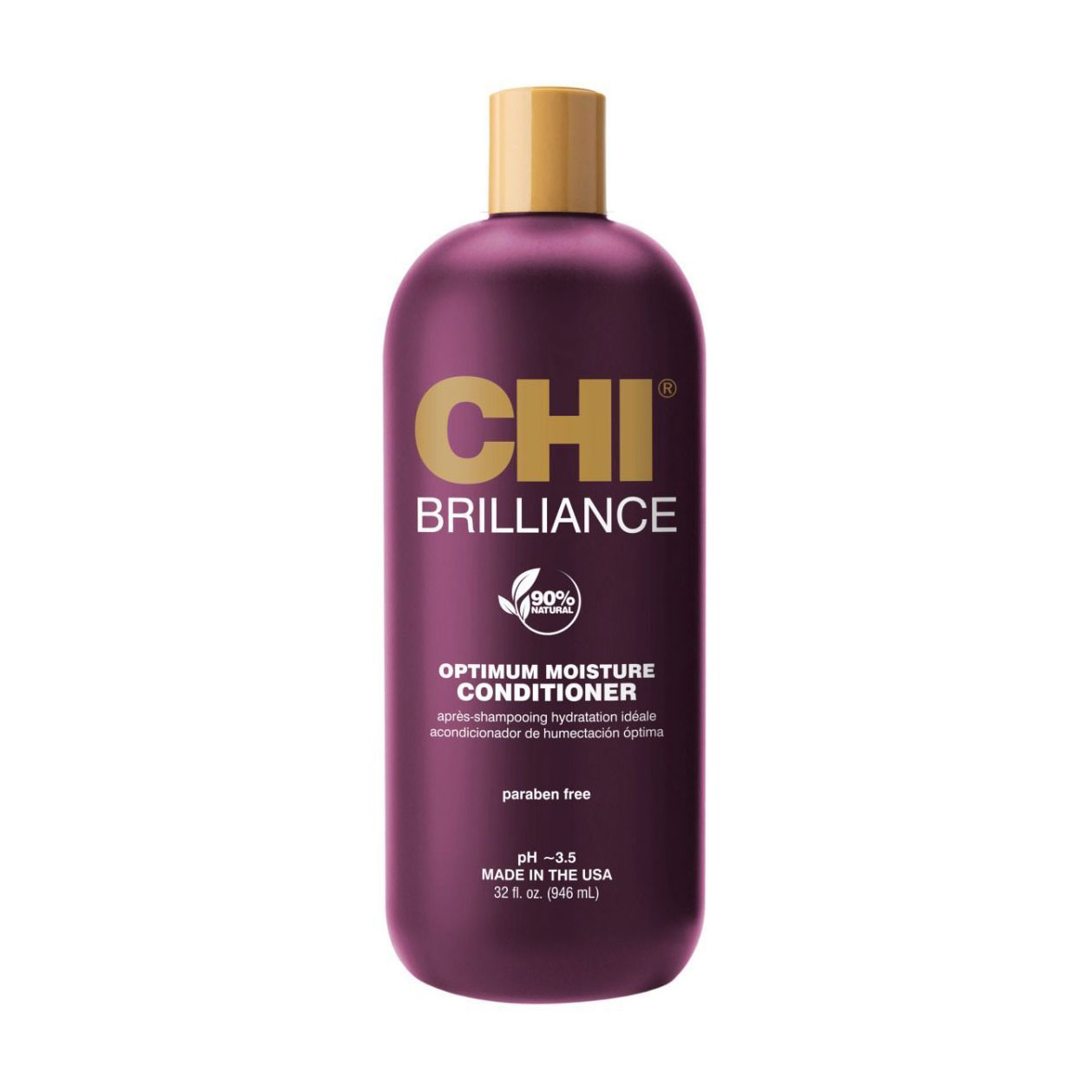 Кондиціонер CHI Deep Brilliance Olive &amp; Monoi Optimum Moisture Conditioner для пошкодженого волосся, 946 мл